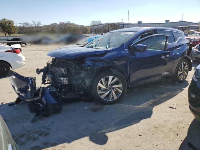 5N1AZ2CJ7MC115446 - 2021 NISSAN MURANO SL BLUE photo 1