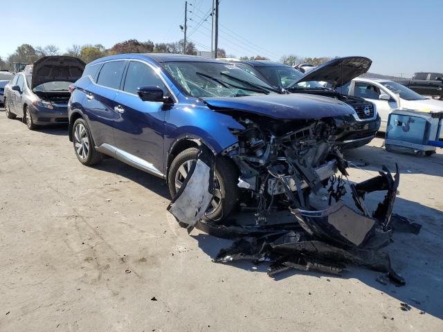 5N1AZ2CJ7MC115446 - 2021 NISSAN MURANO SL BLUE photo 4