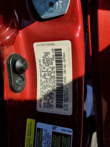 5YFBU4EE3DP144176 - 2013 TOYOTA COROLLA BASE RED photo 13