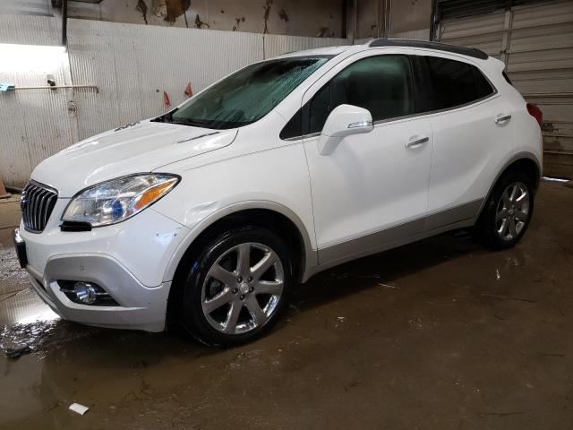 KL4CJHSB0EB513682 - 2014 BUICK ENCORE PREMIUM WHITE photo 1