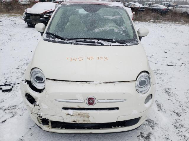 3C3CFFDR6DT743184 - 2013 FIAT 500 POP BEIGE photo 5