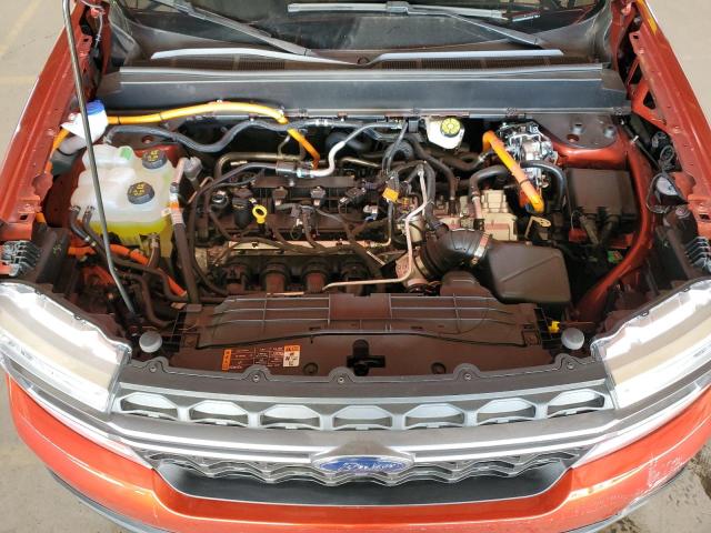 3FTTW8E3XPRA66546 - 2023 FORD MAVERICK XL RED photo 11