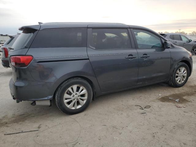 KNDMB5C19G6171723 - 2016 KIA SEDONA LX CHARCOAL photo 3