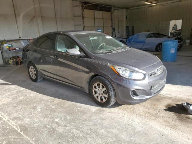 KMHCT4AE6CU068172 - 2012 HYUNDAI ACCENT GLS GRAY photo 4