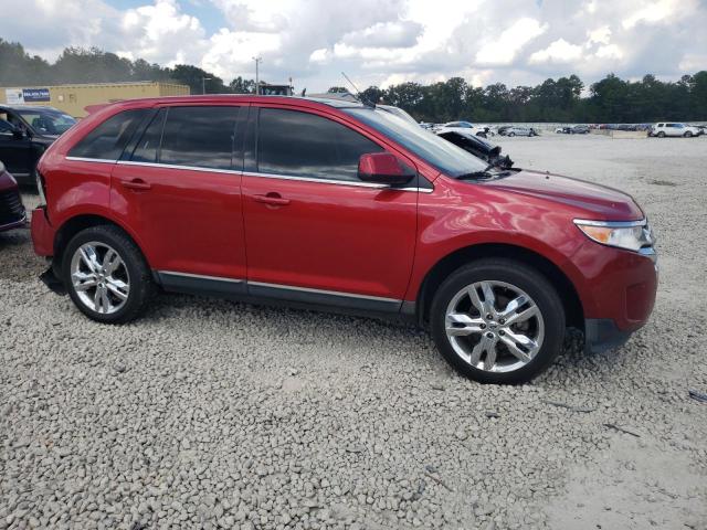 2FMDK3KC8BBA56110 - 2011 FORD EDGE LIMITED RED photo 4