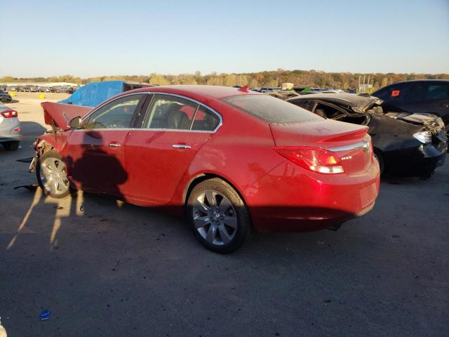 2G4GS5EV7D9118662 - 2013 BUICK REGAL PREMIUM RED photo 2