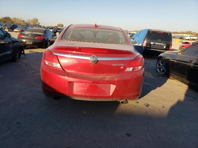 2G4GS5EV7D9118662 - 2013 BUICK REGAL PREMIUM RED photo 6