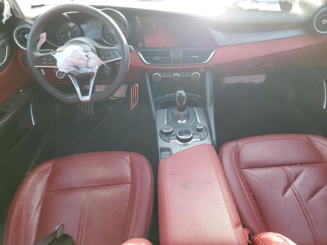 ZARFAEDN8J7583748 - 2018 ALFA ROMEO GIULIA Q4 შავი ფოტო 8