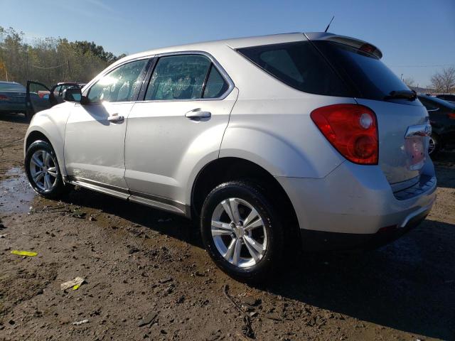 2CNALBEC7B6390093 - 2011 CHEVROLET EQUINOX LS SILVER photo 2