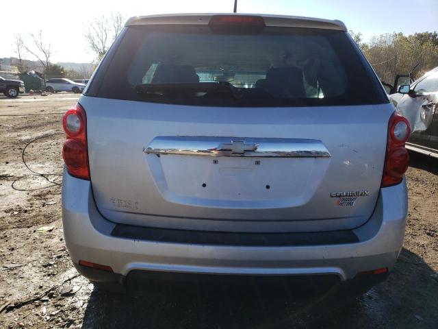 2CNALBEC7B6390093 - 2011 CHEVROLET EQUINOX LS SILVER photo 6