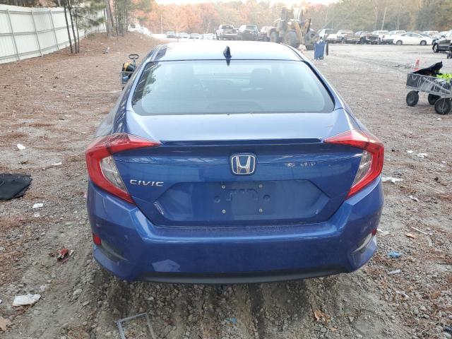 JHMFC1F36JX034654 - 2018 HONDA CIVIC EX BLUE photo 6