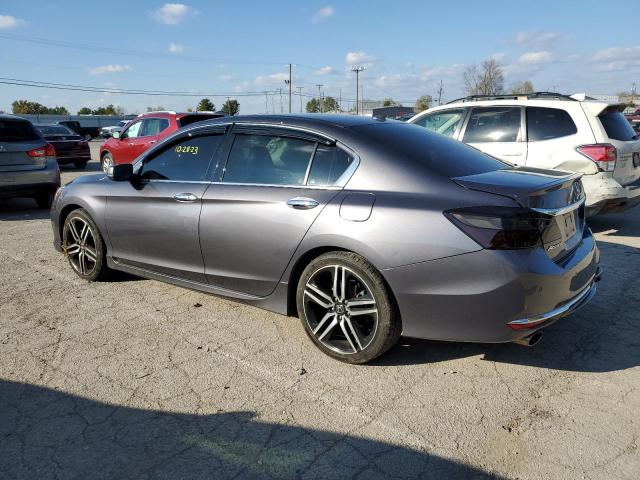 1HGCR3F97HA044515 - 2017 HONDA ACCORD TOURING GRAY photo 2