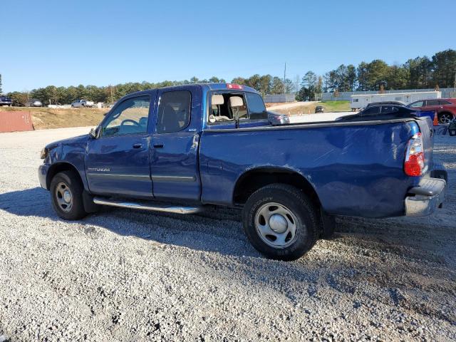 5TBRU34155S454760 - 2005 TOYOTA TUNDRA ACCESS CAB SR5 BLUE photo 2