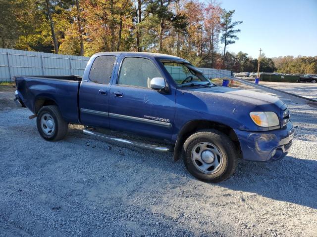 5TBRU34155S454760 - 2005 TOYOTA TUNDRA ACCESS CAB SR5 BLUE photo 4