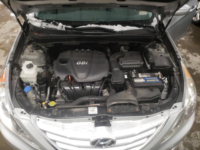 5NPEB4AC6DH521894 - 2013 HYUNDAI SONATA GLS SILVER photo 11