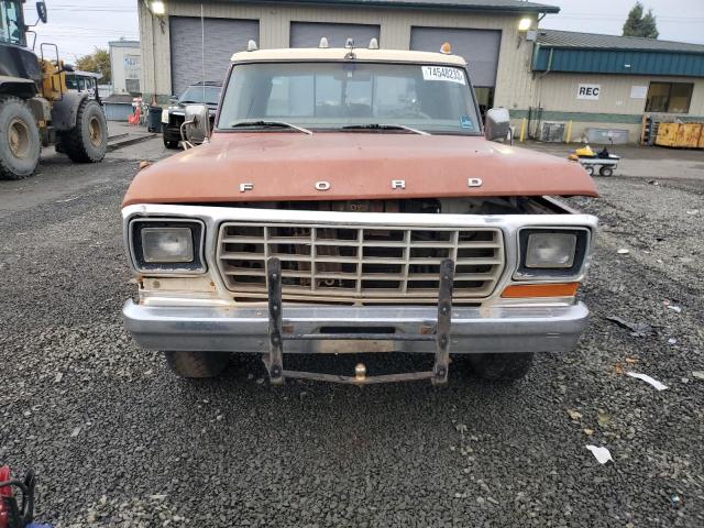 X25JKDG4137 - 1979 FORD F250 ORANGE photo 5