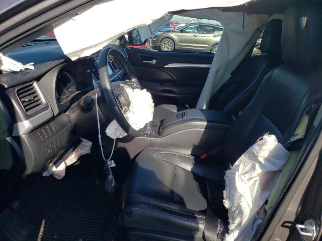 5TDJKRFH9GS343719 - 2016 TOYOTA HIGHLANDER XLE GRAY photo 7