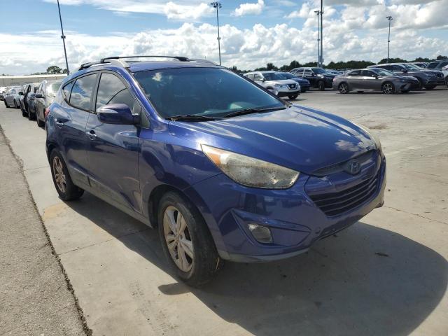 KM8JU3AC3DU654326 - 2013 HYUNDAI TUCSON GLS BLUE photo 4