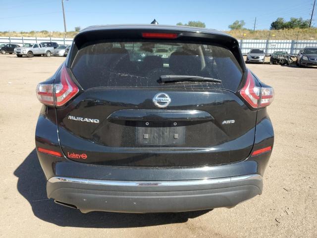 5N1AZ2MH3GN139960 - 2016 NISSAN MURANO S BLACK photo 6