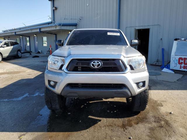 5TFJU4GNXFX077959 - 2015 TOYOTA TACOMA DOUBLE CAB PRERUNNER SILVER photo 5