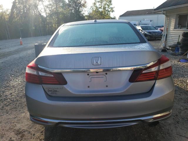 1HGCR2F79HA162915 - 2017 HONDA ACCORD EX SILVER photo 6