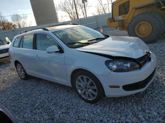 3VWPL7AJ3DM628978 - 2013 VOLKSWAGEN JETTA TDI WHITE photo 4