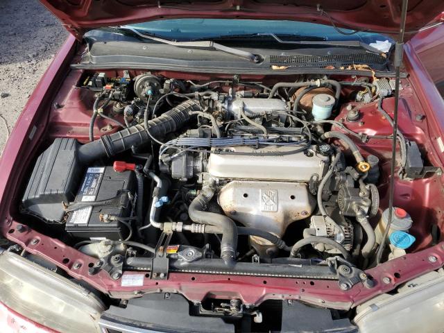 1HGCD5632TA045800 - 1996 HONDA ACCORD LX RED photo 11