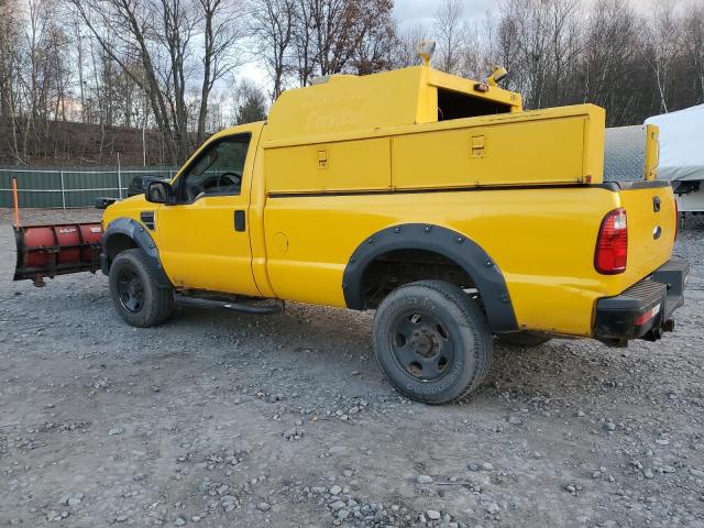 1FTWF31528ED31326 - 2008 FORD F350 SRW SUPER DUTY YELLOW photo 2