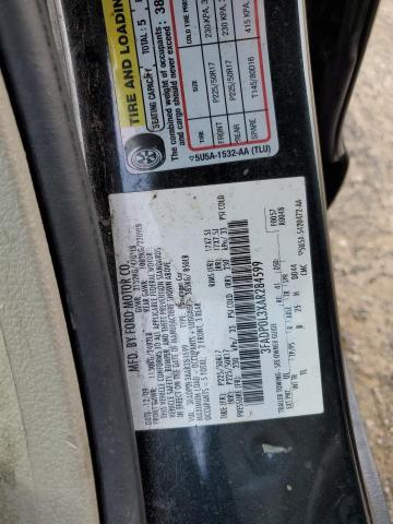 3FADP0L3XAR284599 - 2010 FORD FUSION HYBRID GRAY photo 12