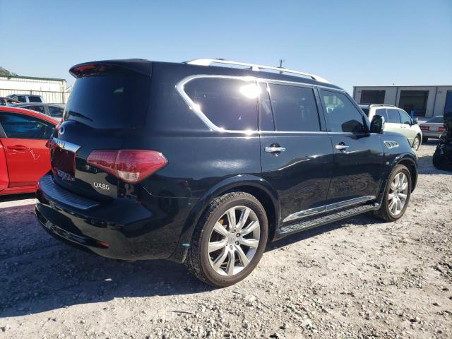 JN8AZ2NF2E9551332 - 2014 INFINITI QX80 BLACK photo 3