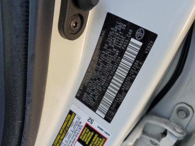 4T1S11AK1PU097204 - 2023 TOYOTA CAMRY SE NIGHT SHADE WHITE photo 12