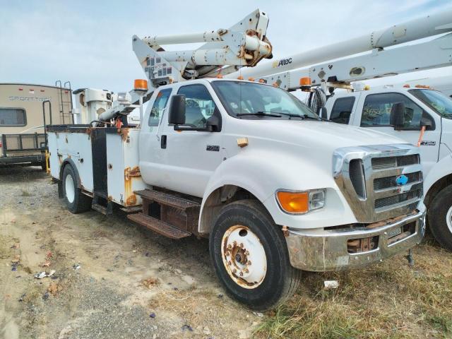 3FRXX75VX9V122024 - 2009 FORD F750 SUPER DUTY WHITE photo 1