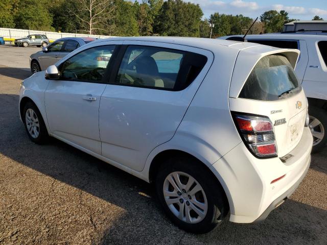 1G1JG6SBXL4126177 - 2020 CHEVROLET SONIC WHITE photo 2