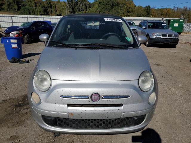 3C3CFFDR7CT117545 - 2012 FIAT 500 POP SILVER photo 5