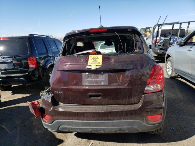 KL7CJKSB6LB350565 - 2020 CHEVROLET TRAX LS BLACK photo 6