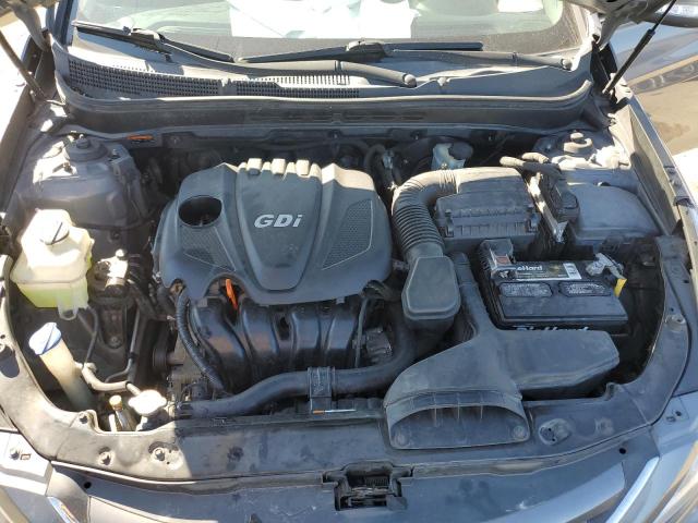 5NPEB4ACXEH820628 - 2014 HYUNDAI SONATA GLS GRAY photo 11