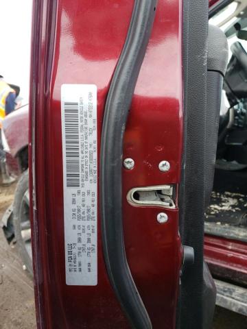 1C6RR7TT1KS658923 - 2019 RAM 1500 CLASS SLT მუქწითელი ფოტო 13