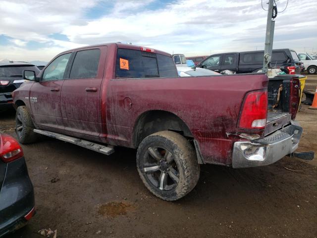 1C6RR7TT1KS658923 - 2019 RAM 1500 CLASS SLT მუქწითელი ფოტო 2