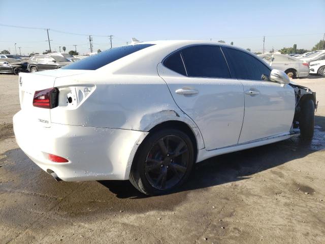 JTHBF5C28A5120780 - 2010 LEXUS IS 250 WHITE photo 3