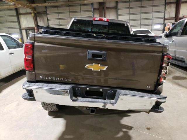 3GCUKREC7EG258845 - 2014 CHEVROLET SILVERADO K1500 LT BROWN photo 6