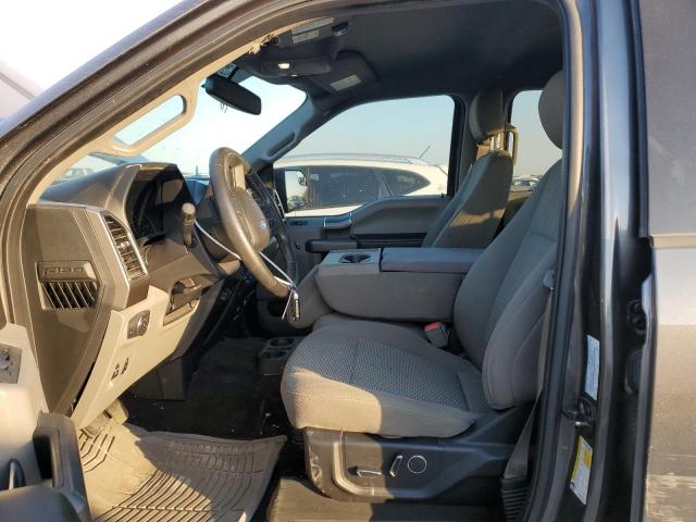 1FTEW1EP5JFE16026 - 2018 FORD F150 SUPERCREW GRAY photo 7