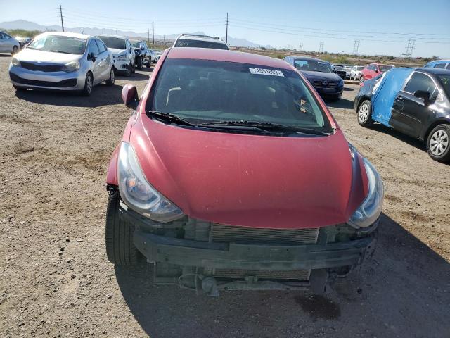 KMHDH4AE7EU184392 - 2014 HYUNDAI ELANTRA SE RED photo 5