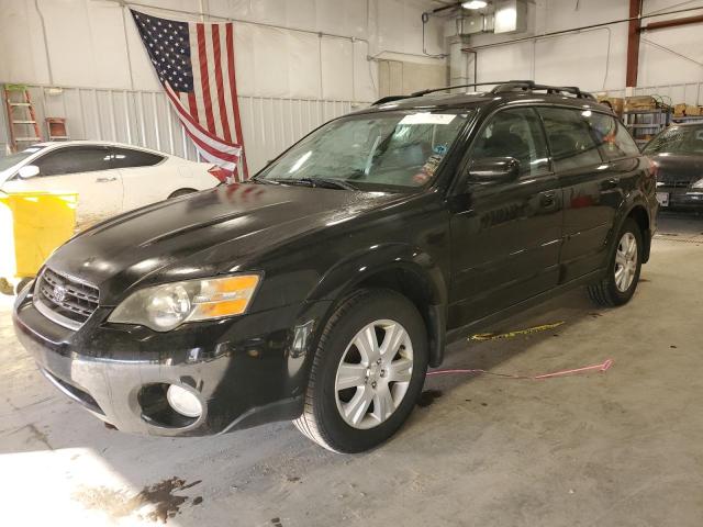 4S4BP62C857358391 - 2005 SUBARU LEGACY OUTBACK 2.5I LIMITED BLACK photo 1