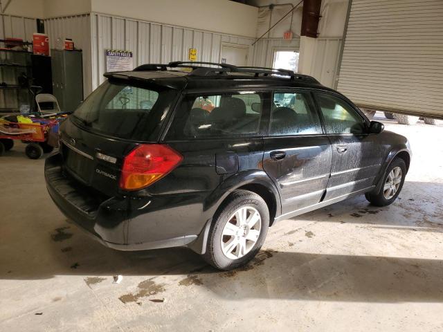 4S4BP62C857358391 - 2005 SUBARU LEGACY OUTBACK 2.5I LIMITED BLACK photo 3