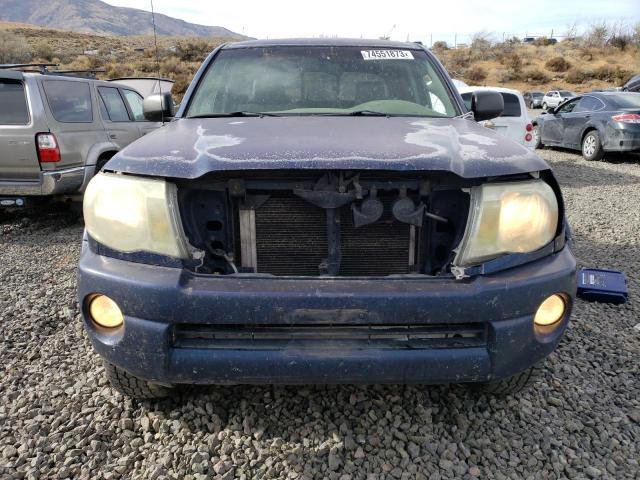 5TEJU62N87Z369834 - 2007 TOYOTA TACOMA DOUBLE CAB PRERUNNER BLUE photo 5