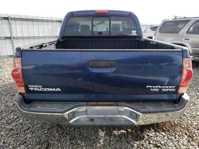 5TEJU62N87Z369834 - 2007 TOYOTA TACOMA DOUBLE CAB PRERUNNER BLUE photo 6