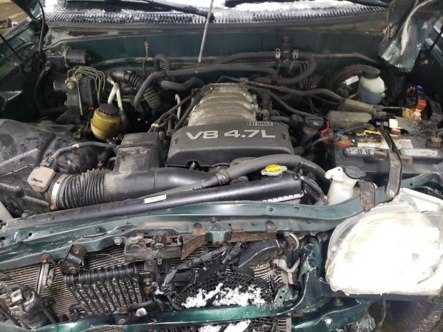 5TDBT48A33S158824 - 2003 TOYOTA SEQUOIA LIMITED GREEN photo 11