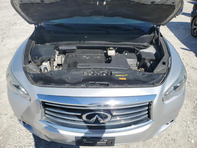 5N1AL0MN6FC518392 - 2015 INFINITI QX60 SILVER photo 12