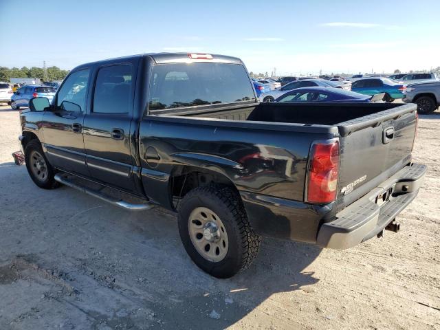 2GCEK13V971141287 - 2007 CHEVROLET SILVERADO K1500 CLASSIC CREW CAB BLACK photo 2