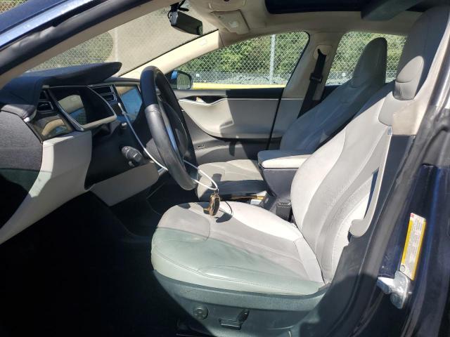 5YJSA1CG2DFP21626 - 2013 TESLA MODEL S Mavi foto 7